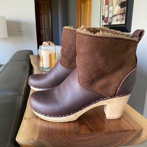 Sven 3” high heel shearling boots